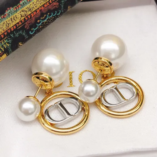Replica Christian Dior Earrings For Women #1426112 $25.00 USD for Wholesale