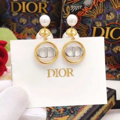 Replica Christian Dior Earrings For Women #1426112 $25.00 USD for Wholesale