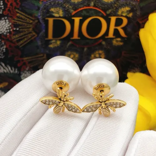 Wholesale Christian Dior Earrings For Women #1426113 $25.00 USD, Wholesale Quality Replica Christian Dior Earrings