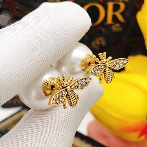 Replica Christian Dior Earrings For Women #1426113 $25.00 USD for Wholesale
