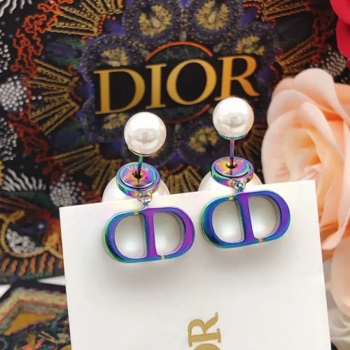 Replica Christian Dior Earrings For Women #1426115 $25.00 USD for Wholesale