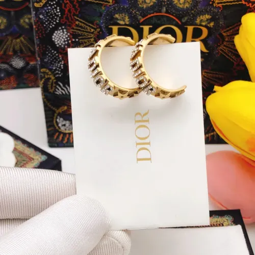 Replica Christian Dior Earrings For Women #1426117 $25.00 USD for Wholesale