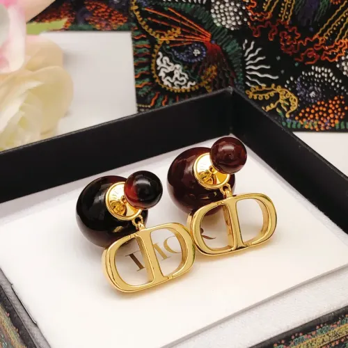 Wholesale Christian Dior Earrings For Women #1426120 $27.00 USD, Wholesale Quality Replica Christian Dior Earrings