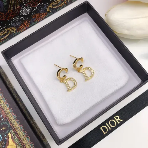Replica Christian Dior Earrings For Women #1426145 $25.00 USD for Wholesale