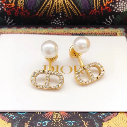 Wholesale Christian Dior Earrings For Women #1426146 $25.00 USD, Wholesale Quality Replica Christian Dior Earrings