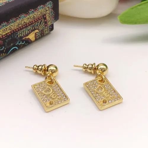 Replica Christian Dior Earrings For Women #1426148 $25.00 USD for Wholesale