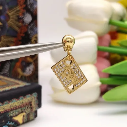 Replica Christian Dior Earrings For Women #1426148 $25.00 USD for Wholesale