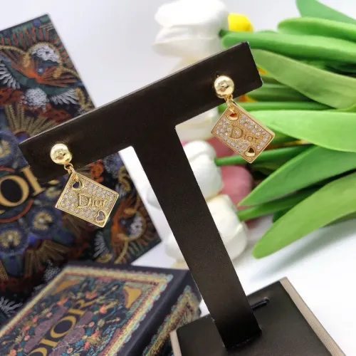 Replica Christian Dior Earrings For Women #1426148 $25.00 USD for Wholesale