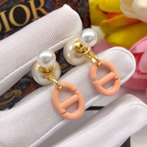 Replica Christian Dior Earrings For Women #1426151 $25.00 USD for Wholesale