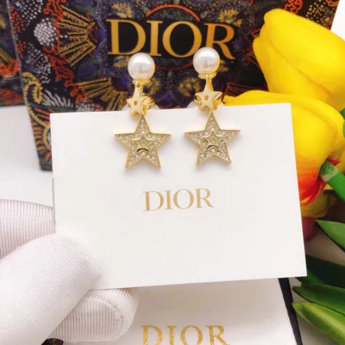 Replica Christian Dior Earrings For Women #1426152 $25.00 USD for Wholesale