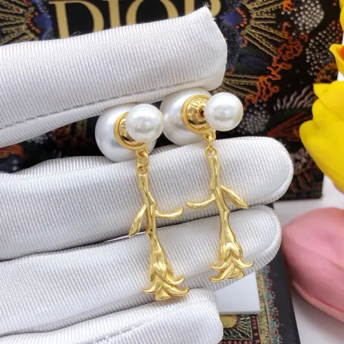 Replica Christian Dior Earrings For Women #1426155 $25.00 USD for Wholesale
