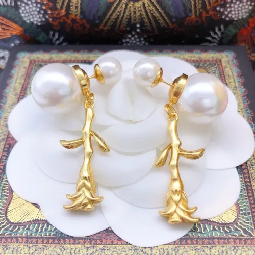 Replica Christian Dior Earrings For Women #1426155 $25.00 USD for Wholesale