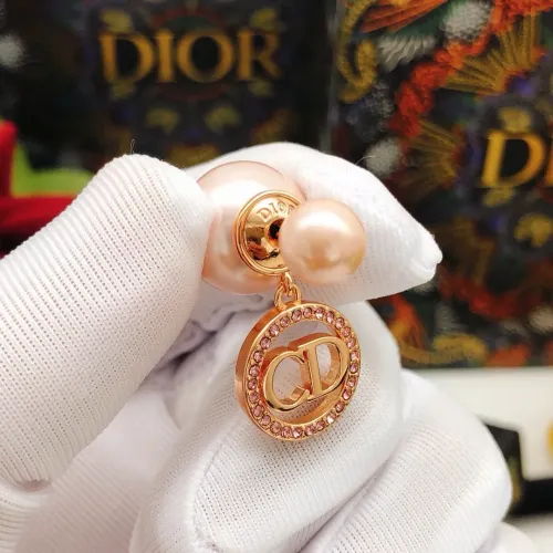 Replica Christian Dior Earrings For Women #1426156 $25.00 USD for Wholesale