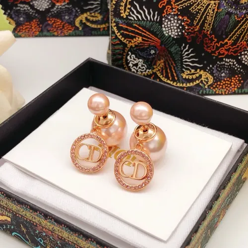 Replica Christian Dior Earrings For Women #1426156 $25.00 USD for Wholesale