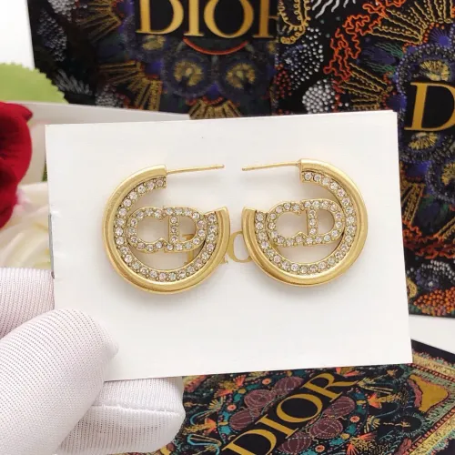 Replica Christian Dior Earrings For Women #1426158 $25.00 USD for Wholesale