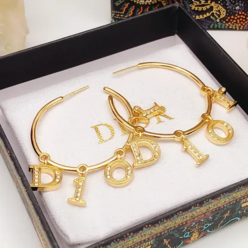 Replica Christian Dior Earrings For Women #1426160 $25.00 USD for Wholesale