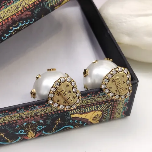 Replica Christian Dior Earrings For Women #1426161 $25.00 USD for Wholesale