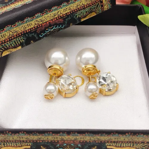 Replica Christian Dior Earrings For Women #1426163 $25.00 USD for Wholesale