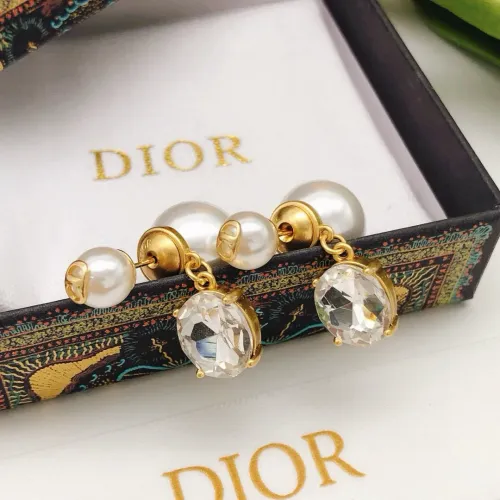 Replica Christian Dior Earrings For Women #1426163 $25.00 USD for Wholesale