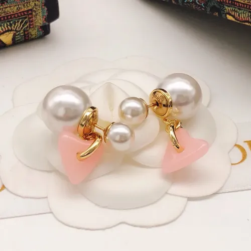 Replica Christian Dior Earrings For Women #1426165 $25.00 USD for Wholesale
