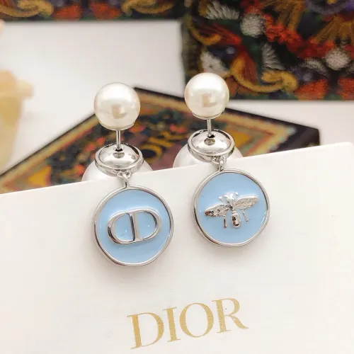 Replica Christian Dior Earrings For Women #1426170 $27.00 USD for Wholesale