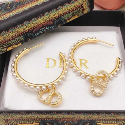 Wholesale Christian Dior Earrings For Women #1426175 $27.00 USD, Wholesale Quality Replica Christian Dior Earrings