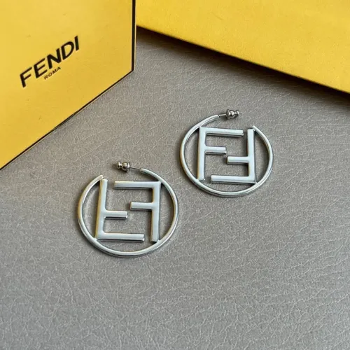 Replica Fendi Earrings For Women #1426241 $39.00 USD for Wholesale