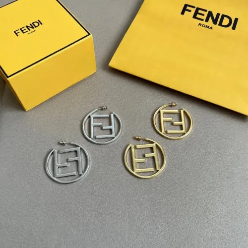 Replica Fendi Earrings For Women #1426242 $39.00 USD for Wholesale