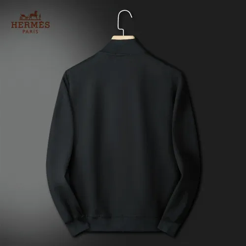 Replica Hermes Tracksuits Long Sleeved For Men #1426356 $80.00 USD for Wholesale