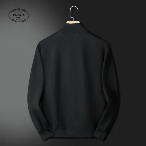 Replica Prada Tracksuits Long Sleeved For Men #1426372 $80.00 USD for Wholesale