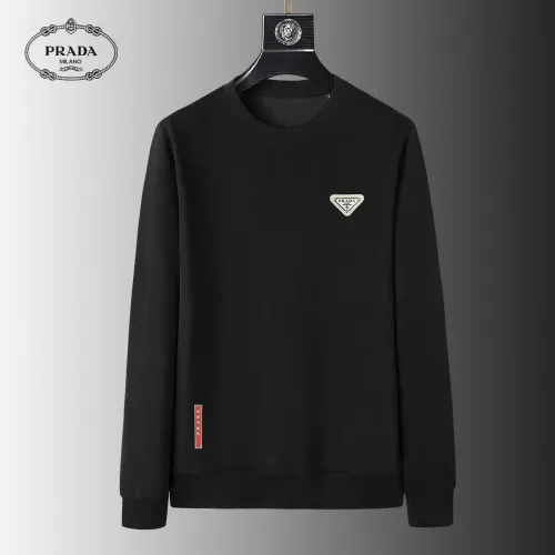 Wholesale Prada Hoodies Long Sleeved For Men #1426397 $39.00 USD, Wholesale Quality Replica Prada Hoodies