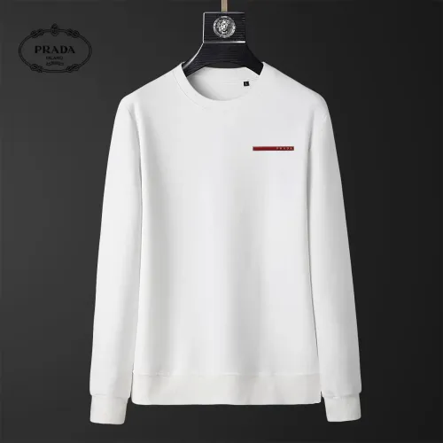 Wholesale Prada Hoodies Long Sleeved For Men #1426447 $39.00 USD, Wholesale Quality Replica Prada Hoodies