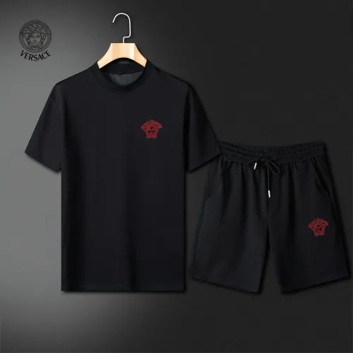 Wholesale Versace Tracksuits Short Sleeved For Men #1426528 $64.00 USD, Wholesale Quality Replica Versace Tracksuits