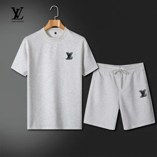 Wholesale Louis Vuitton LV Tracksuits Short Sleeved For Men #1426575 $64.00 USD, Wholesale Quality Replica Louis Vuitton LV Tracksuits