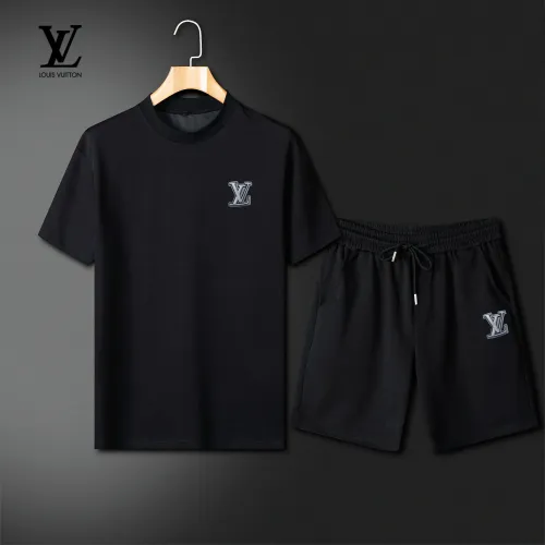 Wholesale Louis Vuitton LV Tracksuits Short Sleeved For Men #1426577 $64.00 USD, Wholesale Quality Replica Louis Vuitton LV Tracksuits