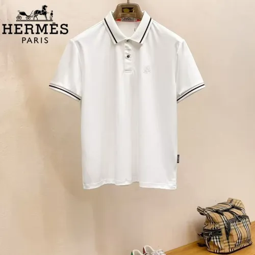 Wholesale Hermes T-Shirts Short Sleeved For Men #1426757 $48.00 USD, Wholesale Quality Replica Hermes T-Shirts
