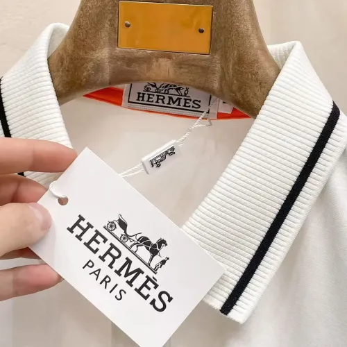 Replica Hermes T-Shirts Short Sleeved For Men #1426757 $48.00 USD for Wholesale