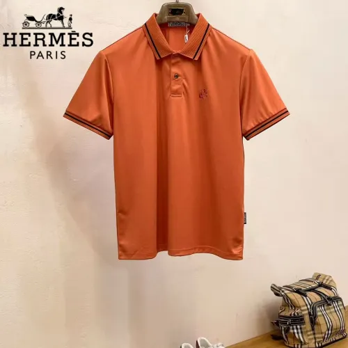 Wholesale Hermes T-Shirts Short Sleeved For Men #1426758 $48.00 USD, Wholesale Quality Replica Hermes T-Shirts