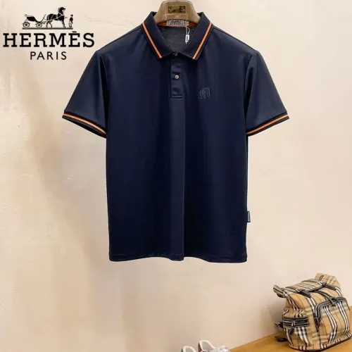 Wholesale Hermes T-Shirts Short Sleeved For Men #1426759 $48.00 USD, Wholesale Quality Replica Hermes T-Shirts