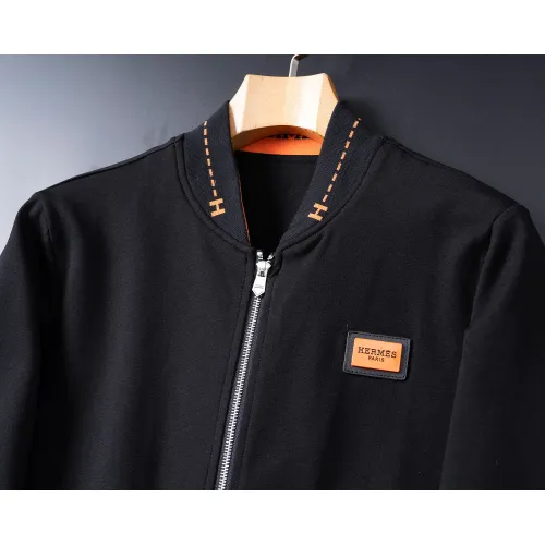 Replica Hermes Tracksuits Long Sleeved For Men #1426786 $92.00 USD for Wholesale