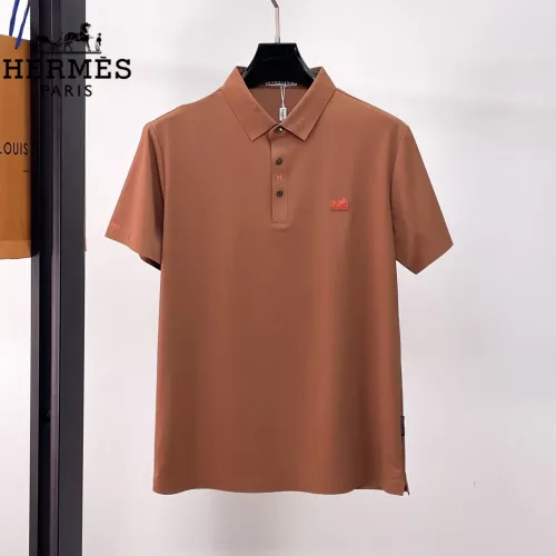 Wholesale Hermes T-Shirts Short Sleeved For Men #1426880 $48.00 USD, Wholesale Quality Replica Hermes T-Shirts