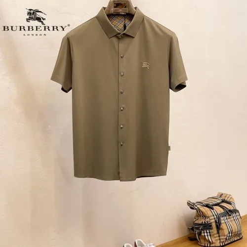 Wholesale Burberry Shirts Short Sleeved For Men #1426886 $52.00 USD, Wholesale Quality Replica Burberry Shirts