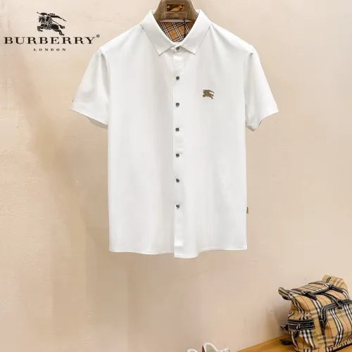 Wholesale Burberry Shirts Short Sleeved For Men #1426887 $52.00 USD, Wholesale Quality Replica Burberry Shirts