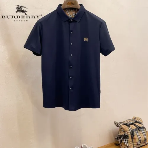 Wholesale Burberry Shirts Short Sleeved For Men #1426888 $52.00 USD, Wholesale Quality Replica Burberry Shirts