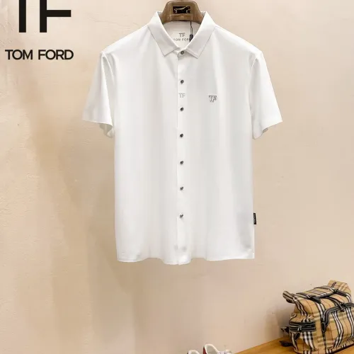 Wholesale Tom Ford Shirts Short Sleeved For Men #1426905 $52.00 USD, Wholesale Quality Replica Tom Ford Shirts