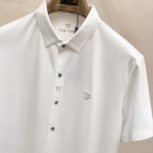 Replica Tom Ford Shirts Short Sleeved For Men #1426905 $52.00 USD for Wholesale