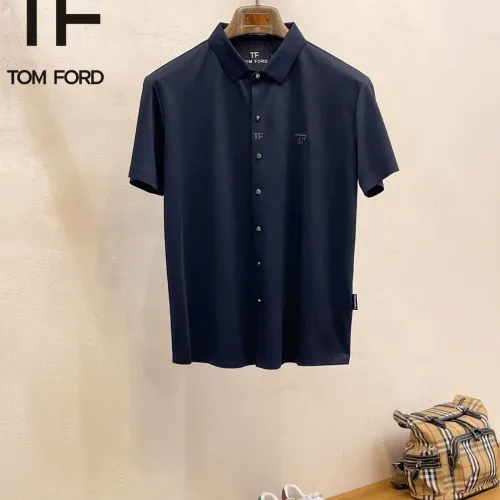 Wholesale Tom Ford Shirts Short Sleeved For Men #1426907 $52.00 USD, Wholesale Quality Replica Tom Ford Shirts