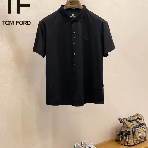 Wholesale Tom Ford Shirts Short Sleeved For Men #1426908 $52.00 USD, Wholesale Quality Replica Tom Ford Shirts