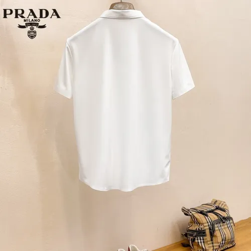 Replica Prada Shirts Short Sleeved For Men #1426909 $52.00 USD for Wholesale