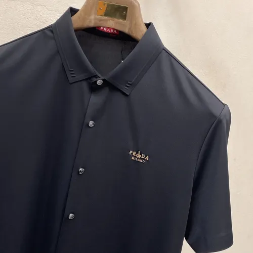 Replica Prada Shirts Short Sleeved For Men #1426912 $52.00 USD for Wholesale